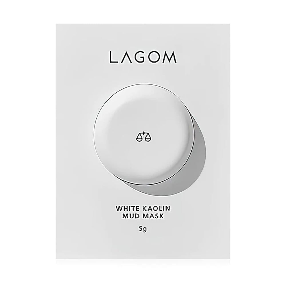Уцінка! Маска для обличчя LAGOM White Kaolin Mud Mask, 5 г